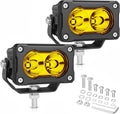 offroadtown led pods yellow 3'' 40w spot cree, main product view