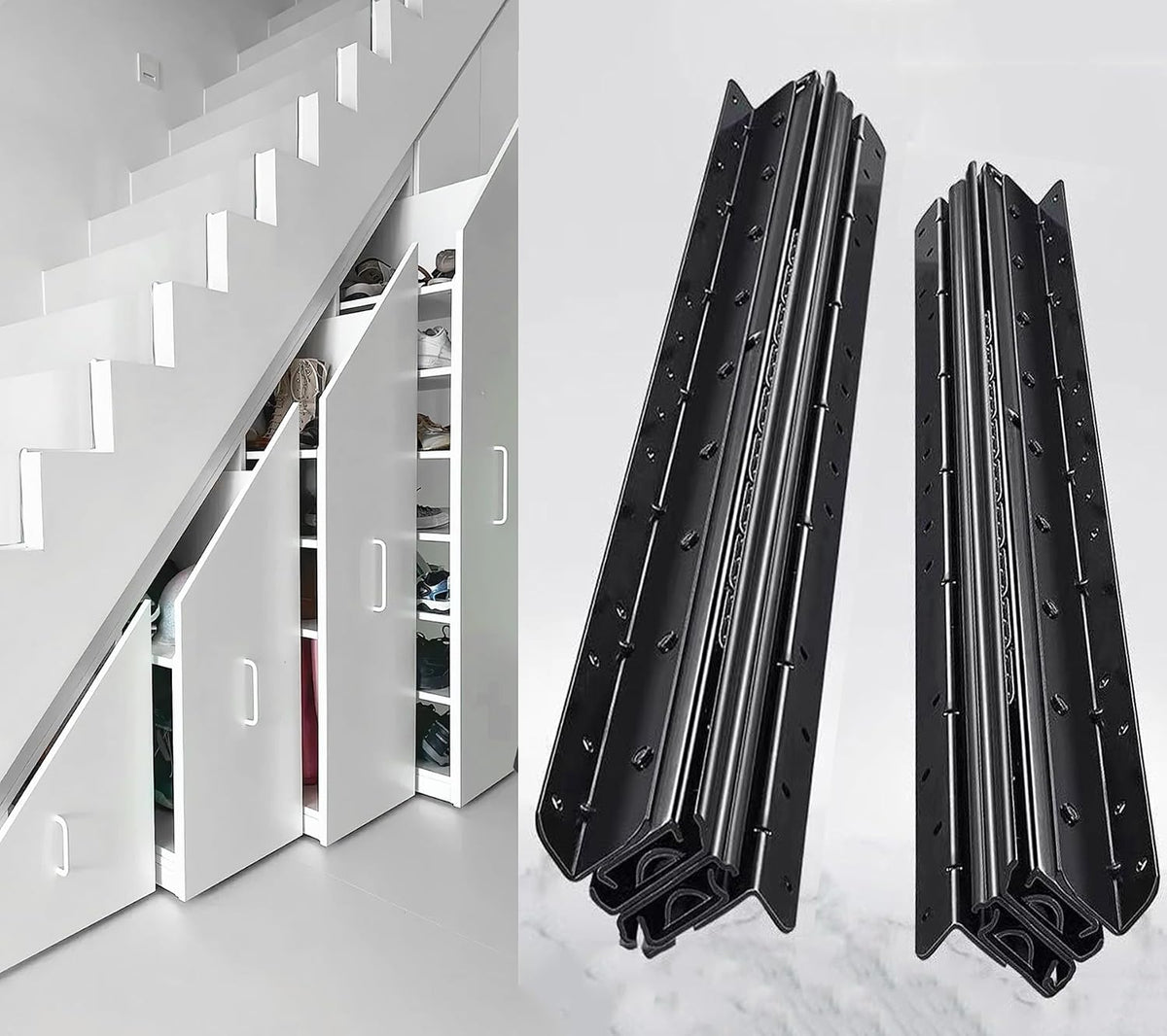 yjingrui undermount heavy duty drawer slides, 24 inch, main product view