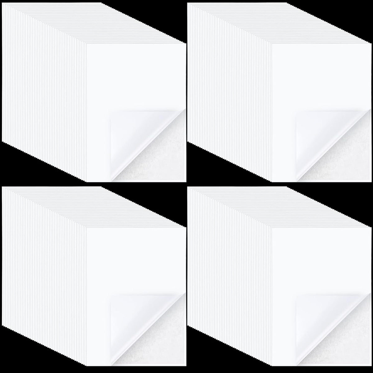 nezyo 100 pcs a4 size 8.3x11.5 inch double, main product view