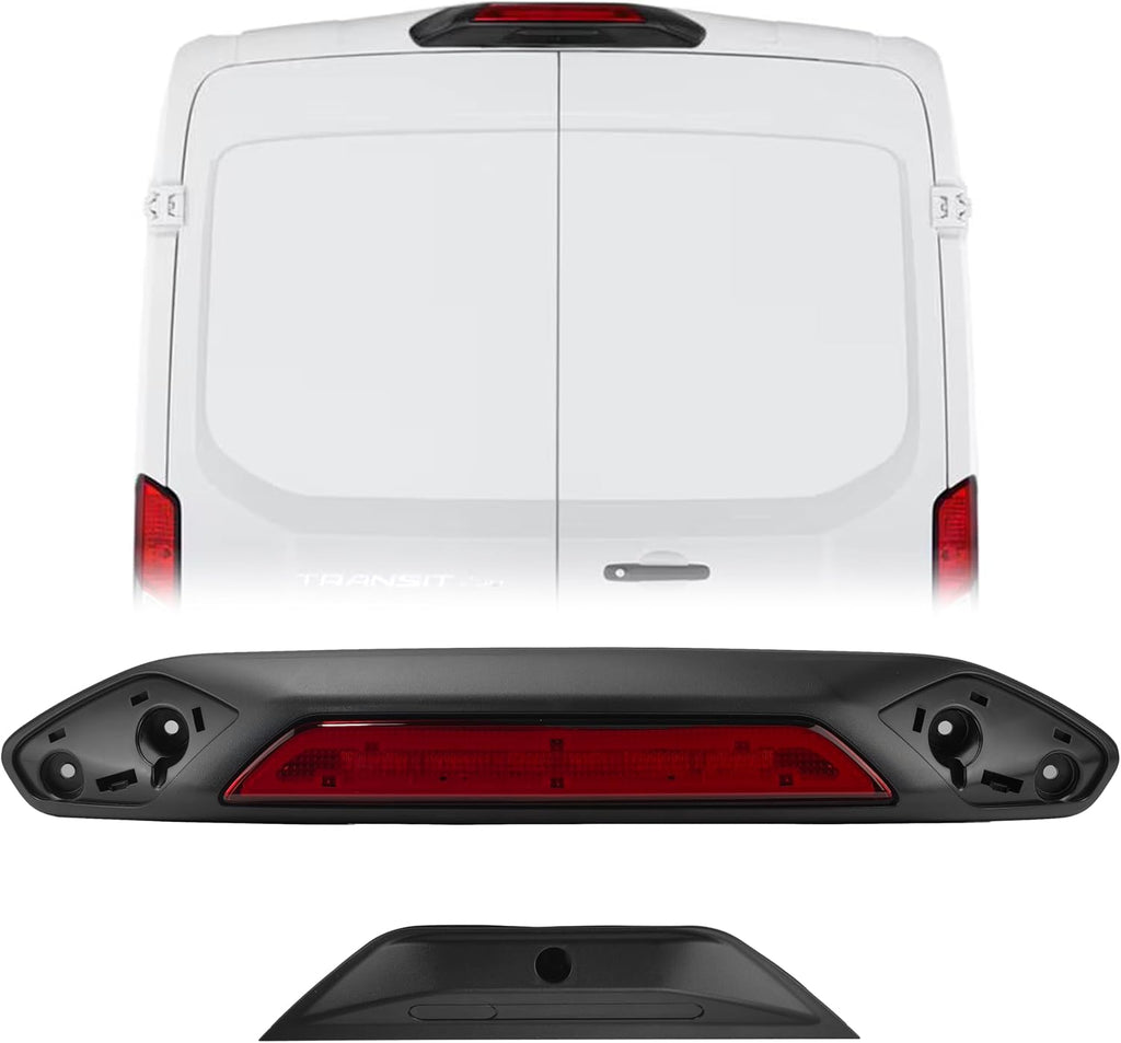 Third Brake Light 3rd Brake Light Assembly fit for Ford Transit 150 250 350HD 2020 2021 2022 2023 2024 2025 High Mount Stop Light Stop Light Lamp LK4Z13A613D