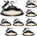 8Pack LED High Bay Lights, 150W UFO High Bay LED Shop Lights, 22500LM by BBESTLED
