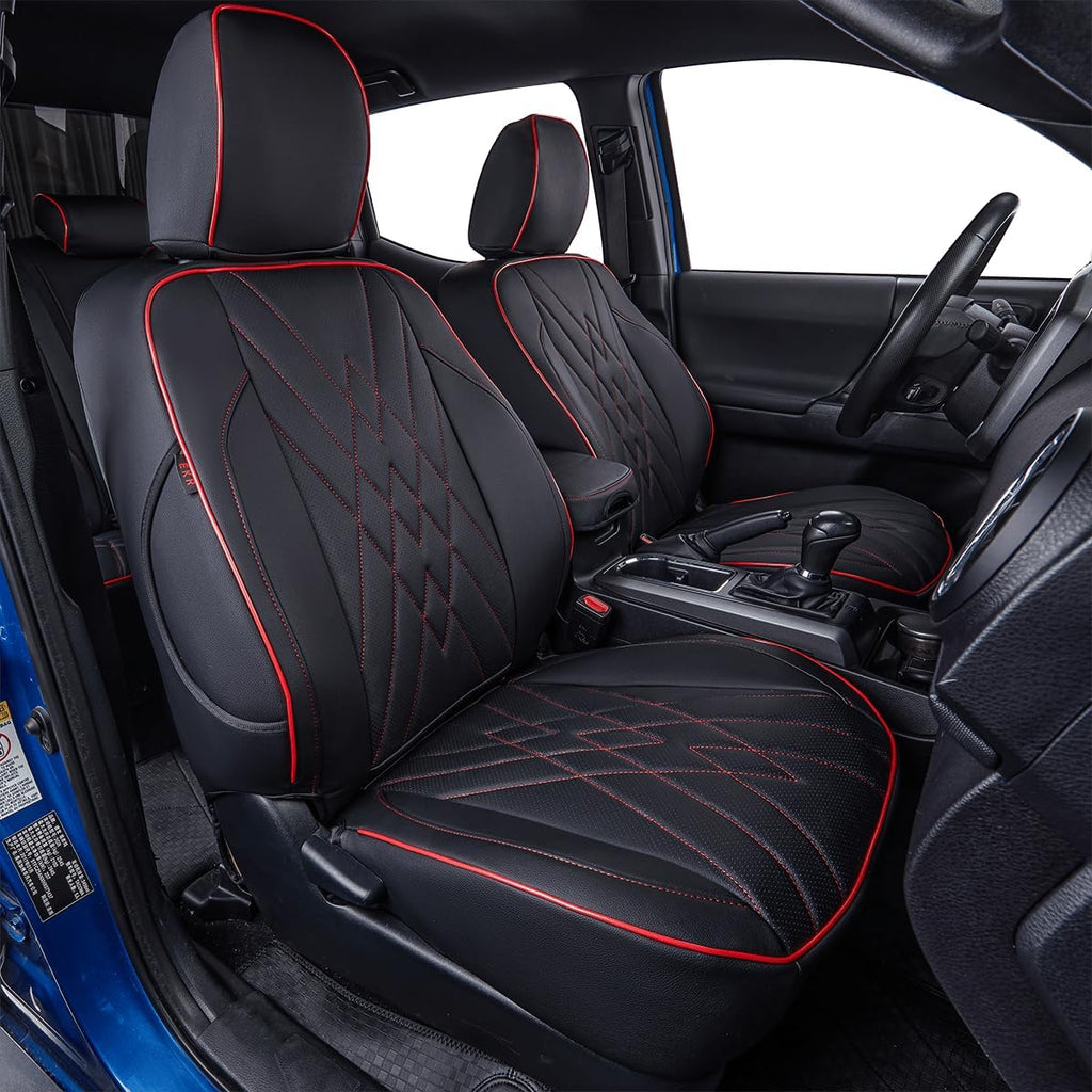 EKR Custom Fit Tacoma Leather Car Seat Covers