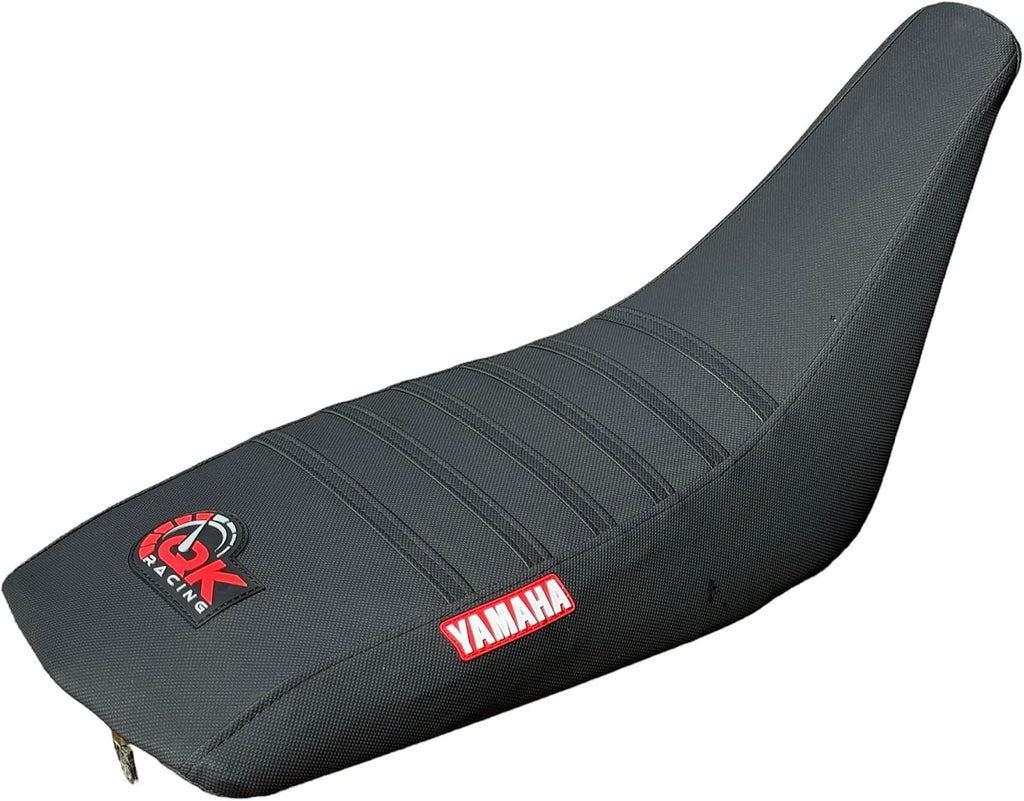 Seat Cover Compatible for YFZ 450 yfz450 Multi-Grip Gripper Seat Cover - Custom-Fit ATV Seat Protector for Superior Comfort and Stylish Upgrade (All Black)