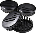 (Set of 4) for Chevrolet 3 1/4 inches=83mm Blackout American USA Flag Wheel Center Caps Covers HubCap fit Most 18"&20"&22" Rims for Suburban Silverado Tahoe & GMC Sierra Yukon Denali 22837060 9596403