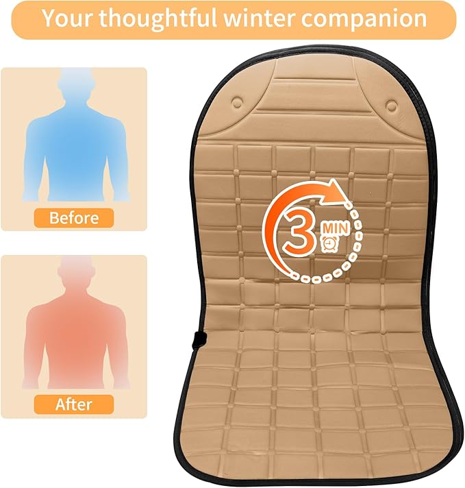 Seat Cover for Cold Weather, Winter Seat Cushion - Image 5
