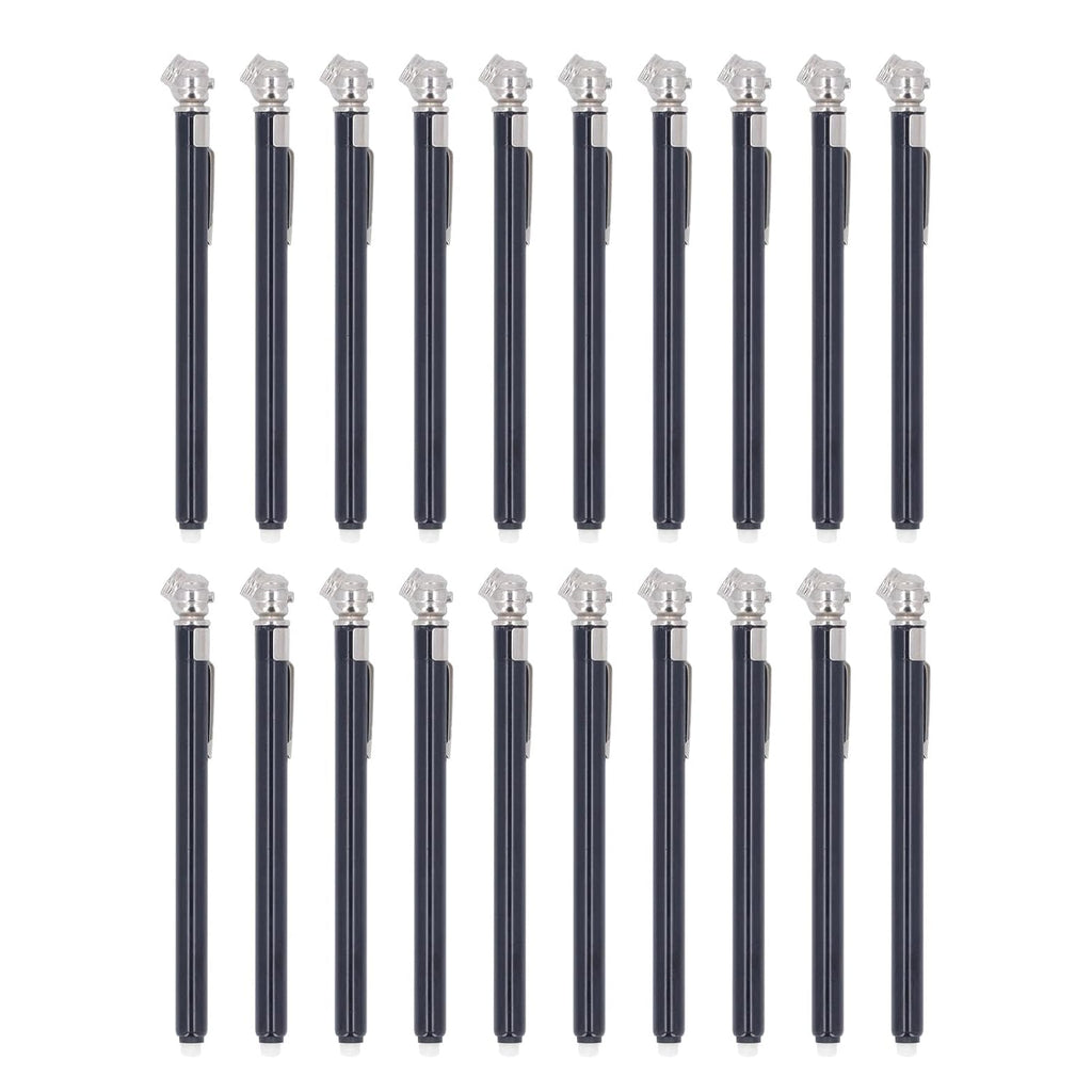 SUNGOOYUE Durable Pencil Tire Pressure Zinc Alloy Nozzle Portable Tire Pressure Pen for Easy Measurement Pack of 20