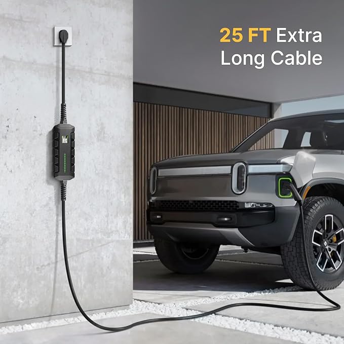 Level 2 EV Charger ETL Certified, 30A 7.2KW Home Charging Station, Plug-in NEMA - Image 5