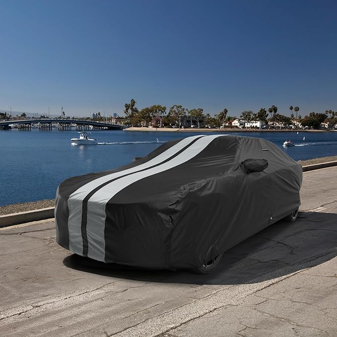iCarCover Custom Car Cover for Chevy Celebrity Waterproof All Weather Rain Snow - Image 7