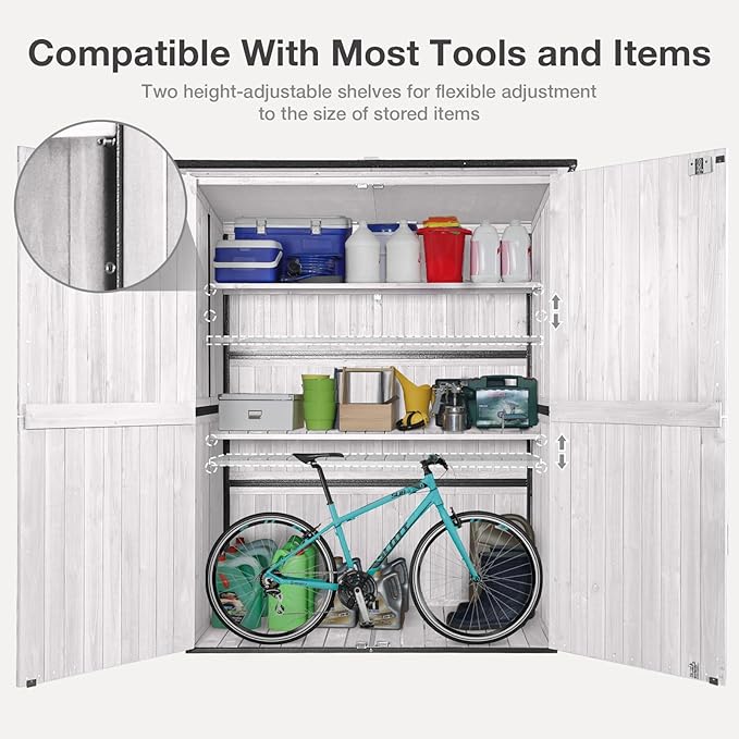 Outdoor Storage Shed with Floor - Image 4