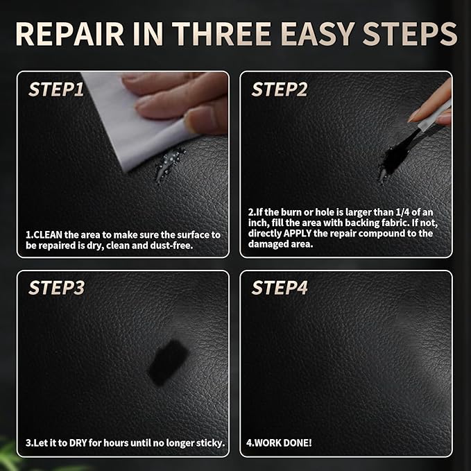 Advanced Leather Repair Gel, 2025 New Leather Repair Coloured Cream Gel - Image 5