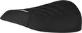 Enjoy Mfg Seat Cover - Compatible with Yamaha 1989 Zuma 50 CW50_#551 (All Black with Black Ribs)