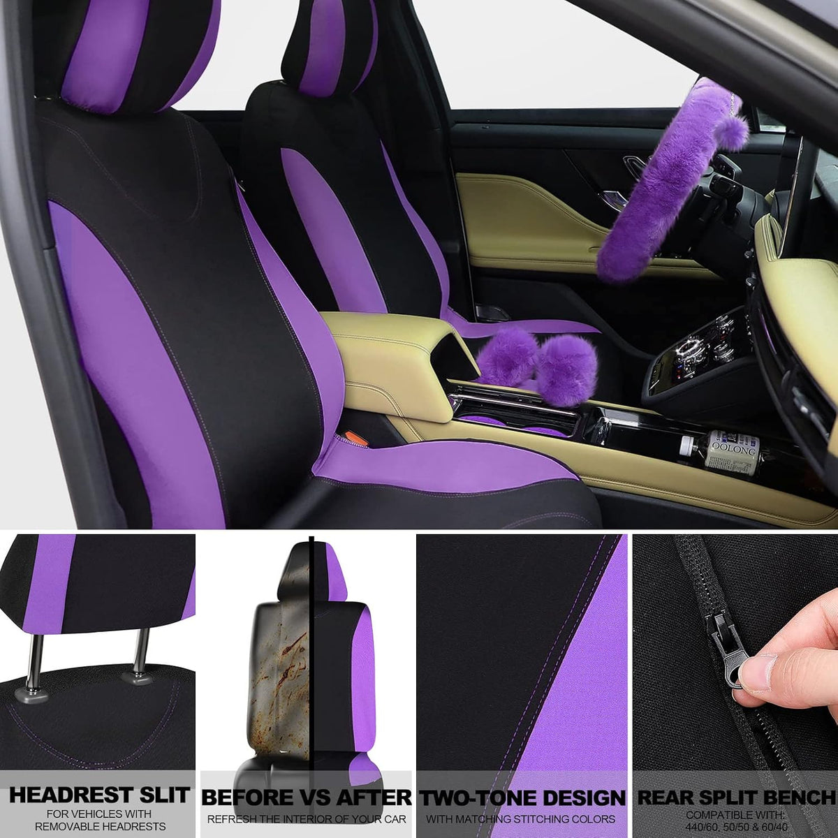 woanger 47 car seat cover full set car, package contents