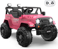 12V Ride On Truck Car with Remote Control, Kids Electric Vehicles with