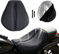 Motorcycle Seat Cushion, 100% Gel 3D Honeycomb Motorcycle Seat Cover with Non-Slip & Breathable TPE Material, Universal Ergonomic Seat Pad for Long Rides, Shock Absorption & Rider Comfort (Black)