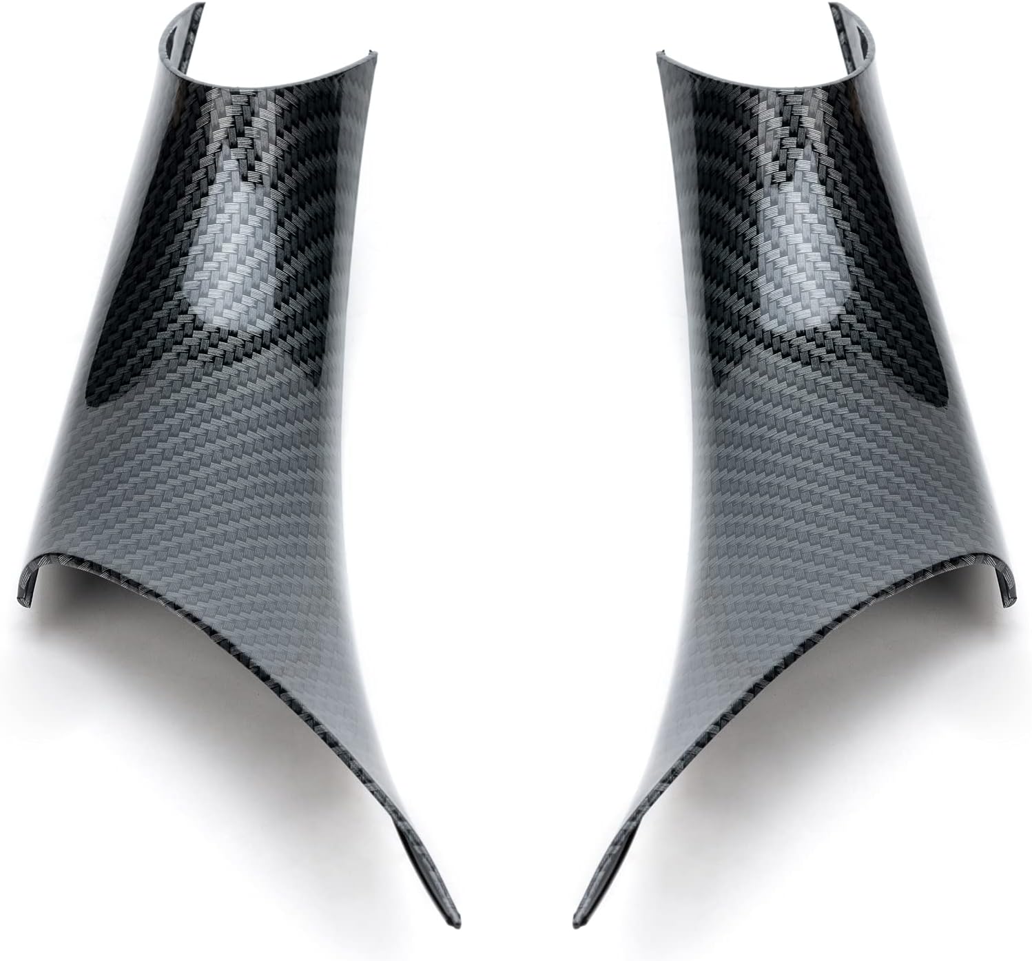 Gelunxin Door Pull Handle Cover for BMW 320,328,330,335,M3 2012-2018 & BMW 428, 435,M4 2014-2017 (Left Front+Right Front, Carbon Fiber)