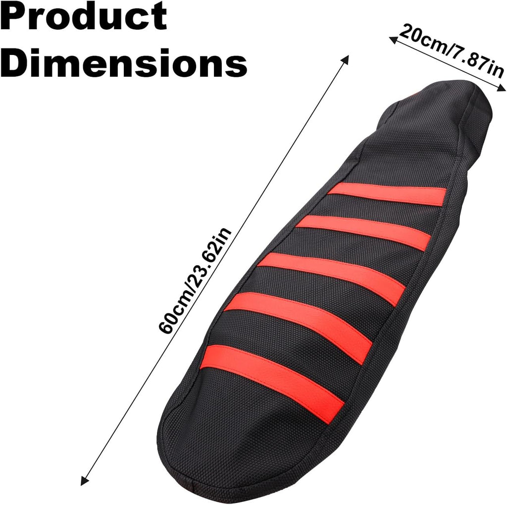Ebike Seat Cover for Ridstar Q20/Q20Pro, Premium Non-Slip Waterproof High Elasticity Electric Bike Seat Cover Compatible with Ridstar Q20/Q20Pro (Red+Black)