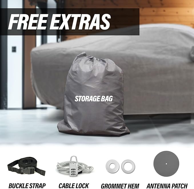 Supreme Full Car Cover – Semi Custom Fit | Dustproof, UV Protection, Breathable - Image 5