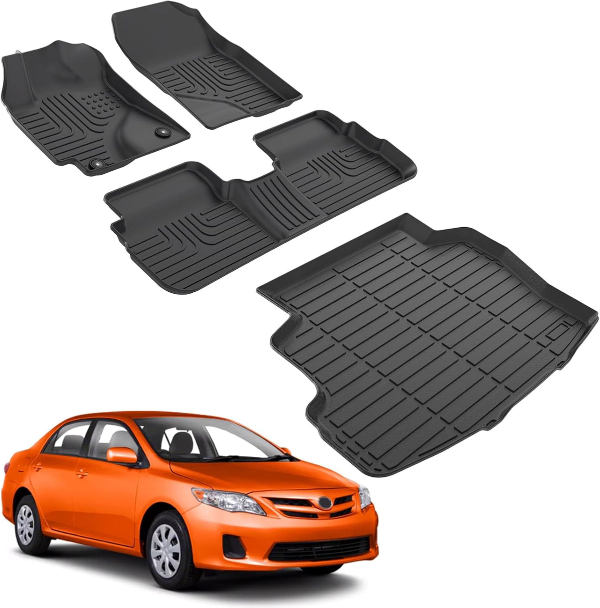 for Corolla Floor Mats 2013 2012 2011 2010 2009, Car Mats