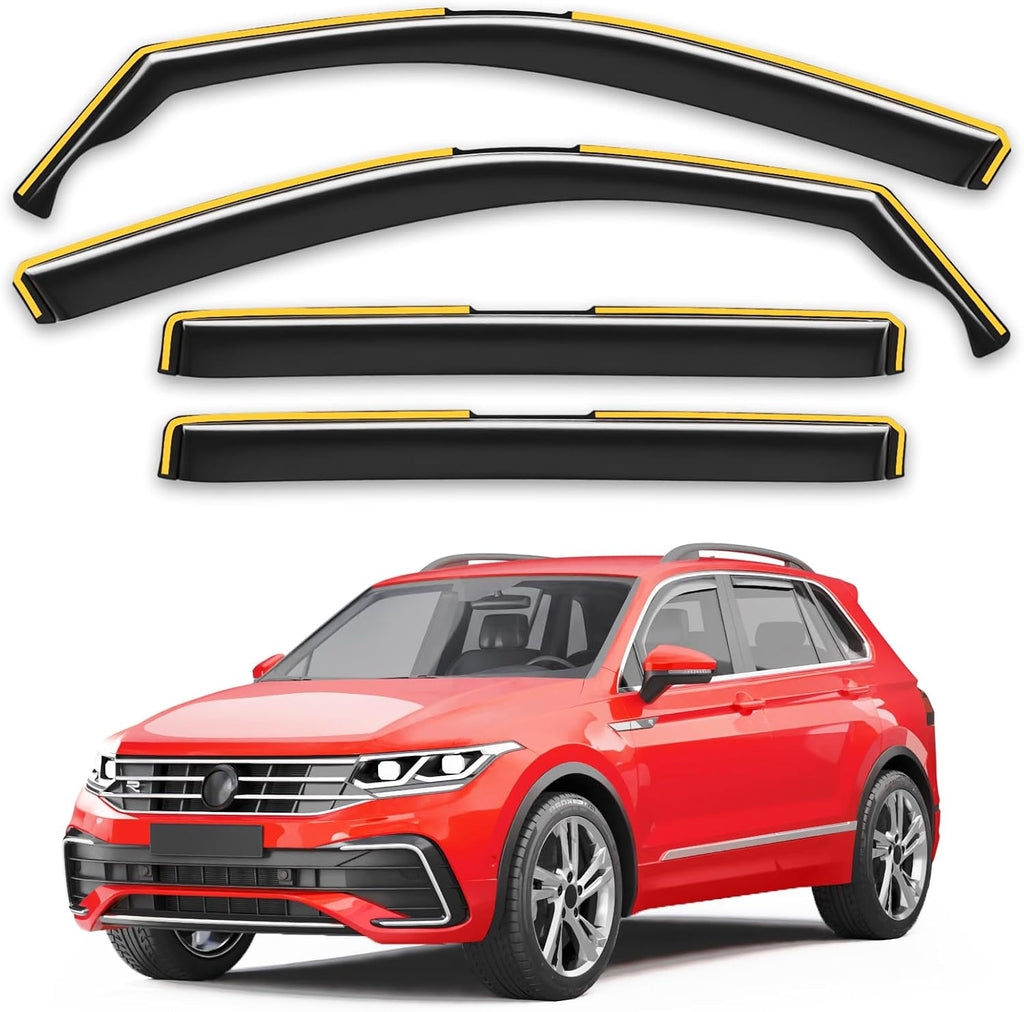 in-Channel Window Rain Guards Fit