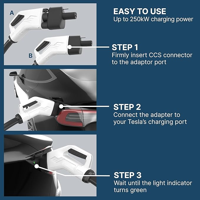 LENZ CCS1 to Tesla EV Charging Adapter – - Image 8