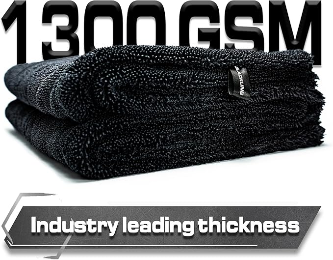 Blackline Car Drying Towel - 2ft x 3ft XL - Image 4