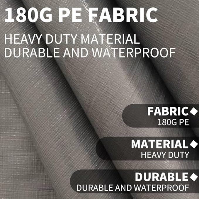 10'x20' Upgraded Carport Replacement Top Canopy Cover - Image 4