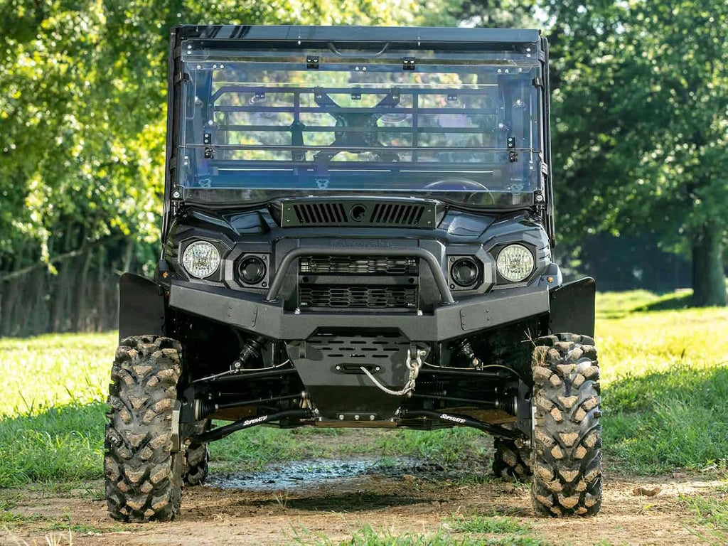 SuperATV Hood Scoop for 2016+ Kawasaki Mule Pro (See Fitment) | Made of Heavy Duty Steel Plating | Increases Airflow to Your Cab | Powder coated for Extra Durability