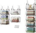 x-cosrack 5 tier closet hanging organizer, clothes hanging, main product view