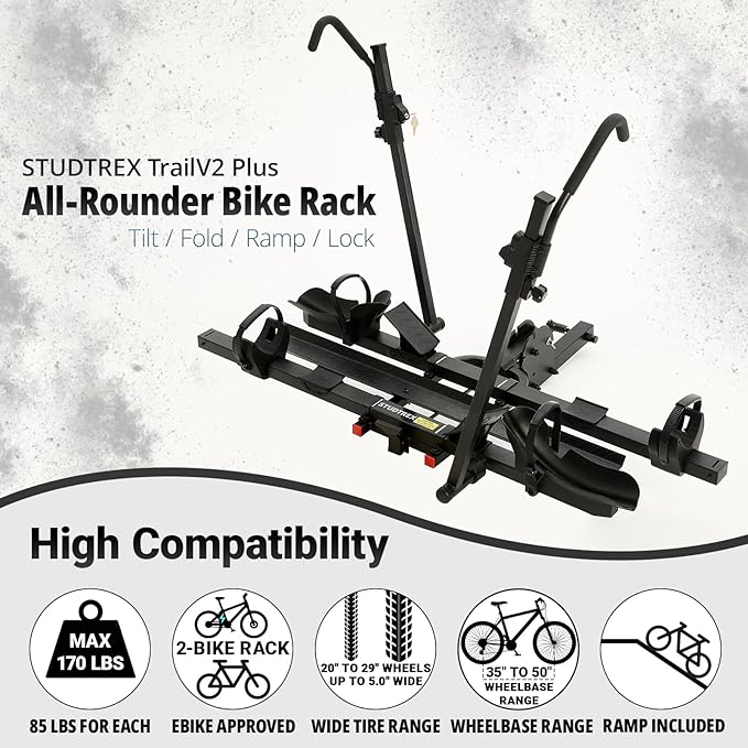 TrailV2 Plus Hitch 2 Ebike Rack - Image 6