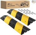 Nilight Rubber Speed Bump, 39.3" Heavy Duty 2 Channel Cable Protector Speed by Nilight