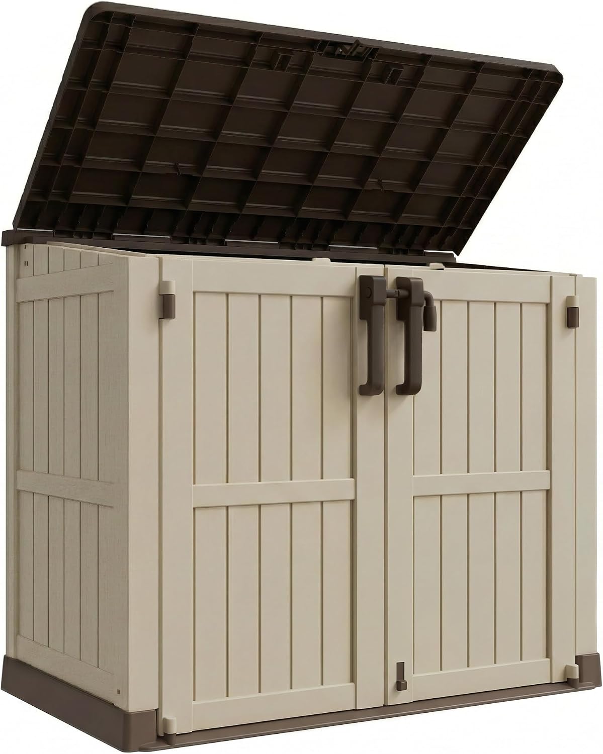 lhbcraft waterproof outdoor storage box 36 cu ft, main product view