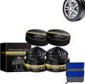 Tire Nourishing Cream, Restores Black & Prevents Cracking, UV Protection and Waterproof Coating，Long Lasting Tire Dressing for Car, Truck, SUV Tires, 50g (2)