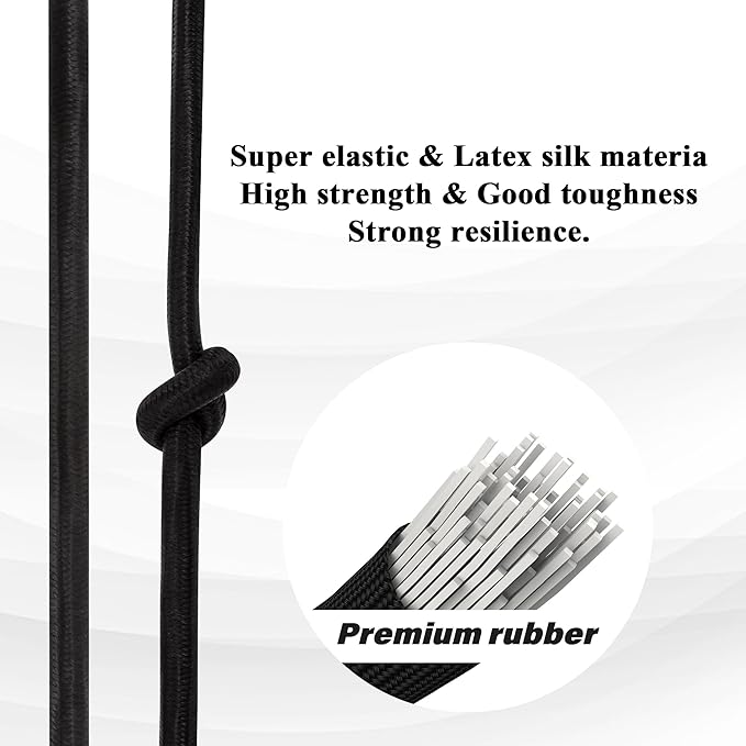 6 Piece Bungee Cords with Hooks - Image 4