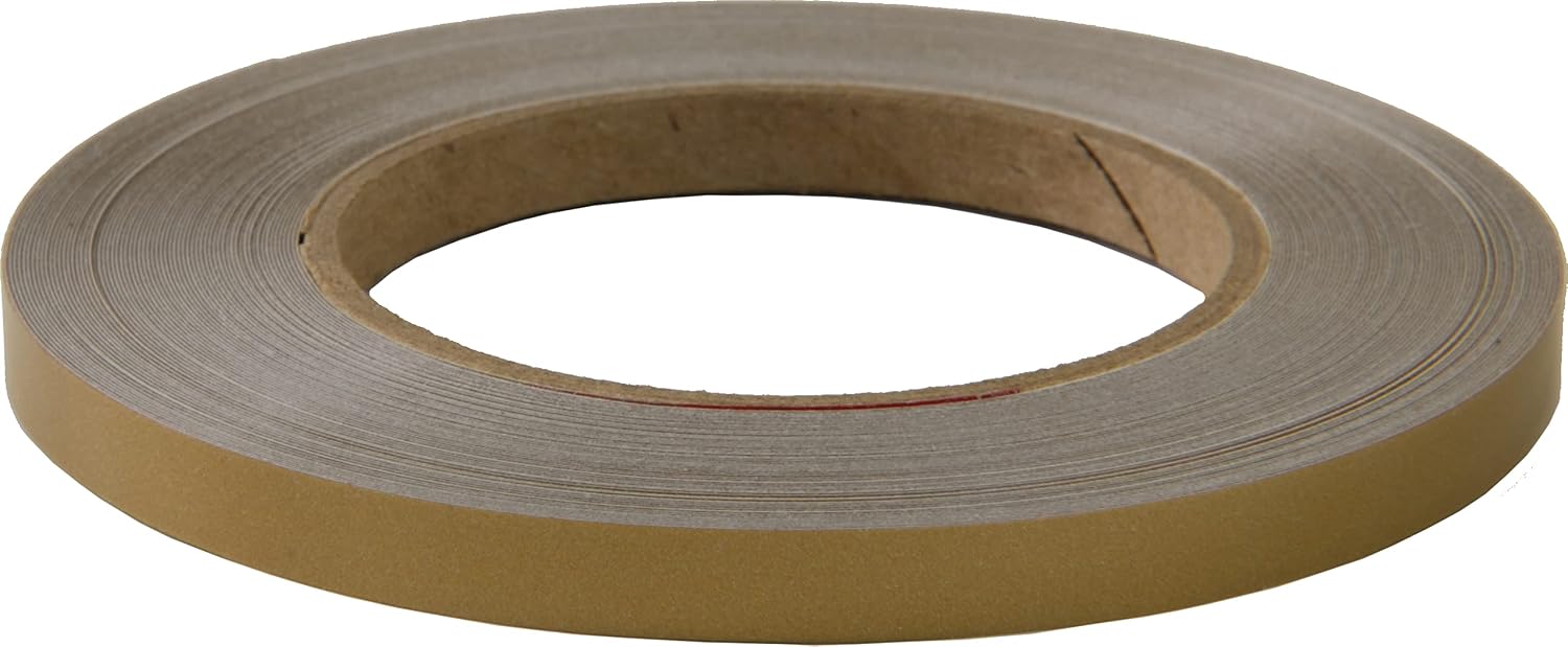 Linear Designs Premium 1/4" X 50' Automotive Pinstripe -Gold Metallic