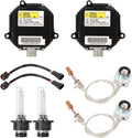 Set of 2 Xenon HID Headlight Ballast Control Unit with Igniter & D2S Bulb for Altima, 350Z, 370Z, Maxima, Murano, Rogue, G35, G37, FX35, QX56 - Replace# 28474-8991A, 28474-89904, NZMNS111LAN