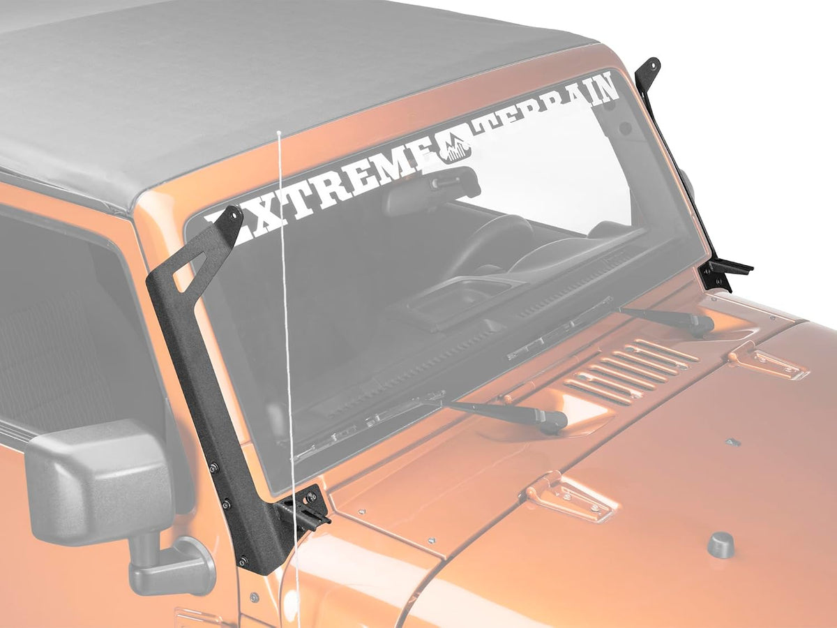 raxiom 50-inch led light bar windshield mount with, main product view