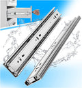 yenuo 5 pairs stainless steel drawer slides full, main product view