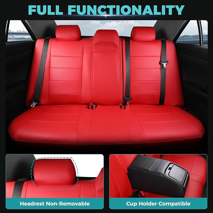 for Toyota Camry Seat Covers SE XSE SE Sport 2012 2013 2014 2015 2016 2017 - Image 5