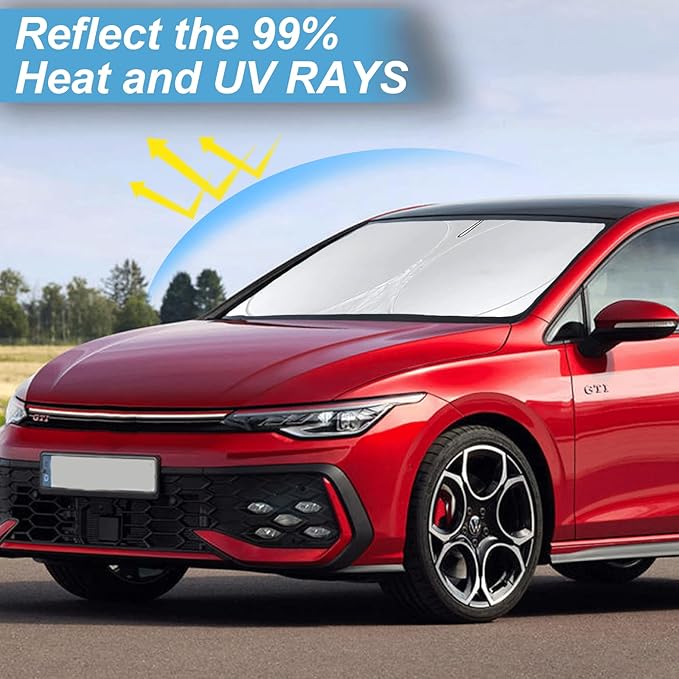 Sunshade for 2015-2023 2024 2025 Volkswagen Golf GTI e-Golf VW Golf R 4 Door - Image 4