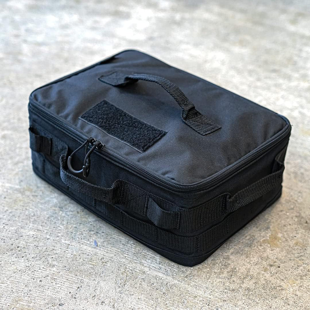 WHATNOT SC-01-BK Soft Container, Camping Gear, Storage Case, Black