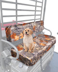 StarknightMT UTV Mule Bench Seat Covers Compatible with Mule 4010 4000 3000 3010 2001 2023 2025, Waterproof 1680D Oxford Fabric, Maple Camouflage