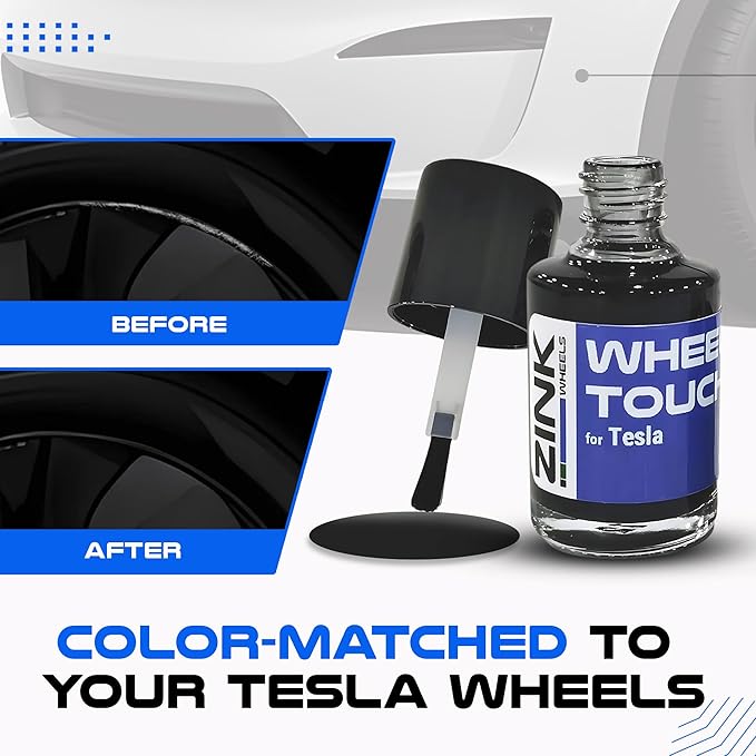 Premium Tesla Wheel Curb Rash Repair Kit - Image 5