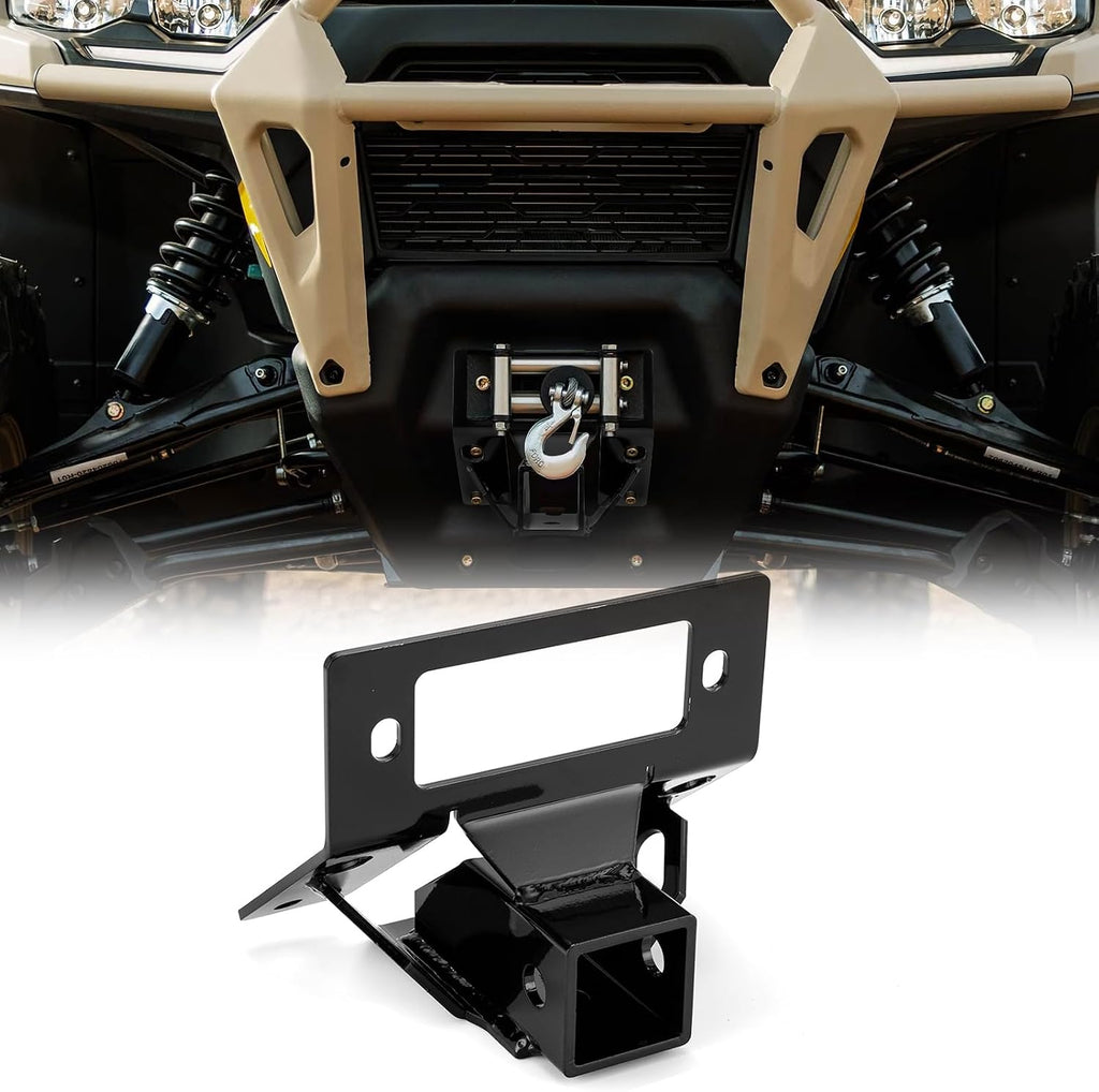 WeiSen 2" Front Lower Receiver Hitch Compatible with Can Am Defender HD5/HD7/HD8/HD9/HD10 MAX/PRO/6X6 2016-2026