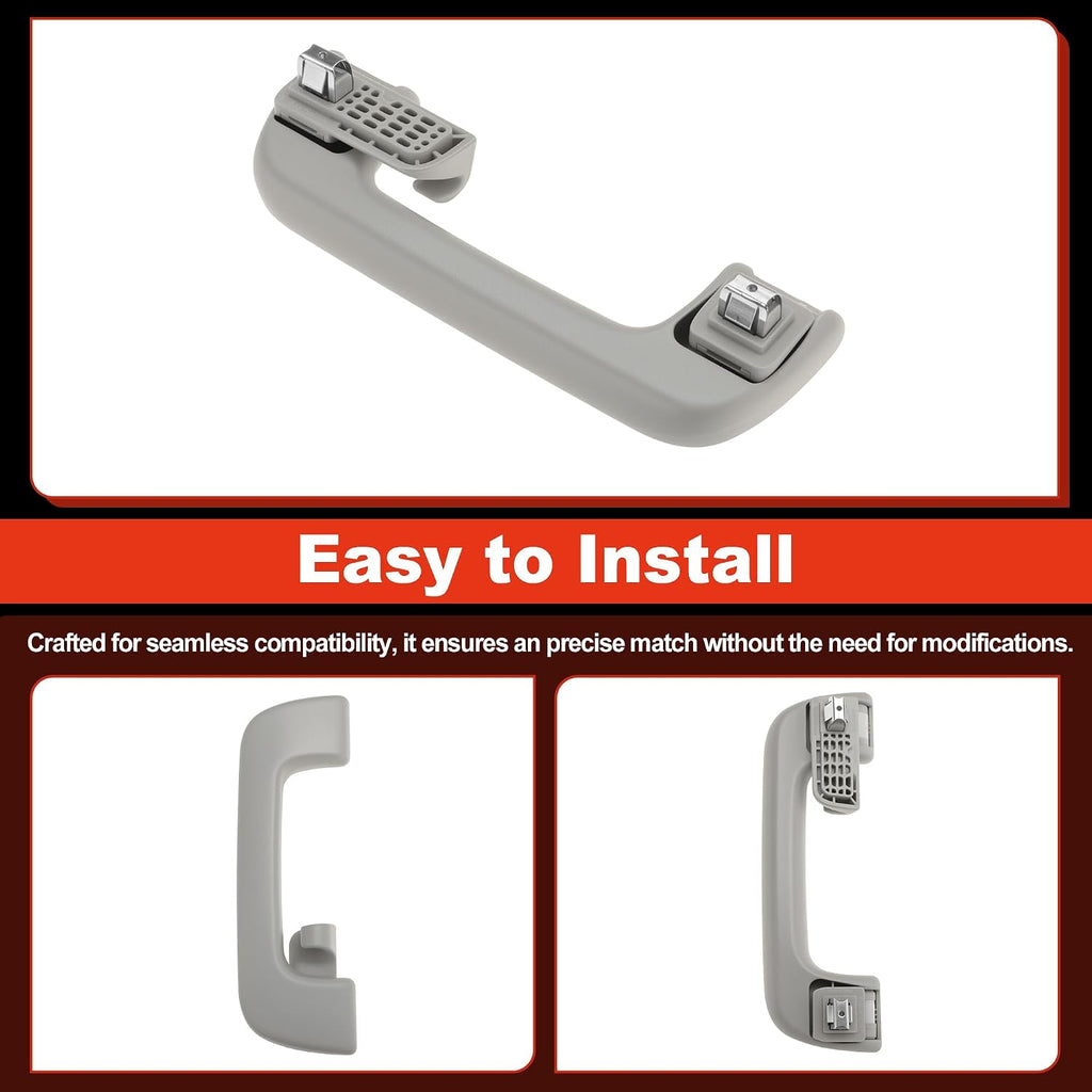 Rear Right Side Roll Bar Grab Handles for Audi Q5 for Audi A4 / A4 Avant Interior Grip Handle Holder with Hook Grip Handle Ceiling Handrail 8K0857607