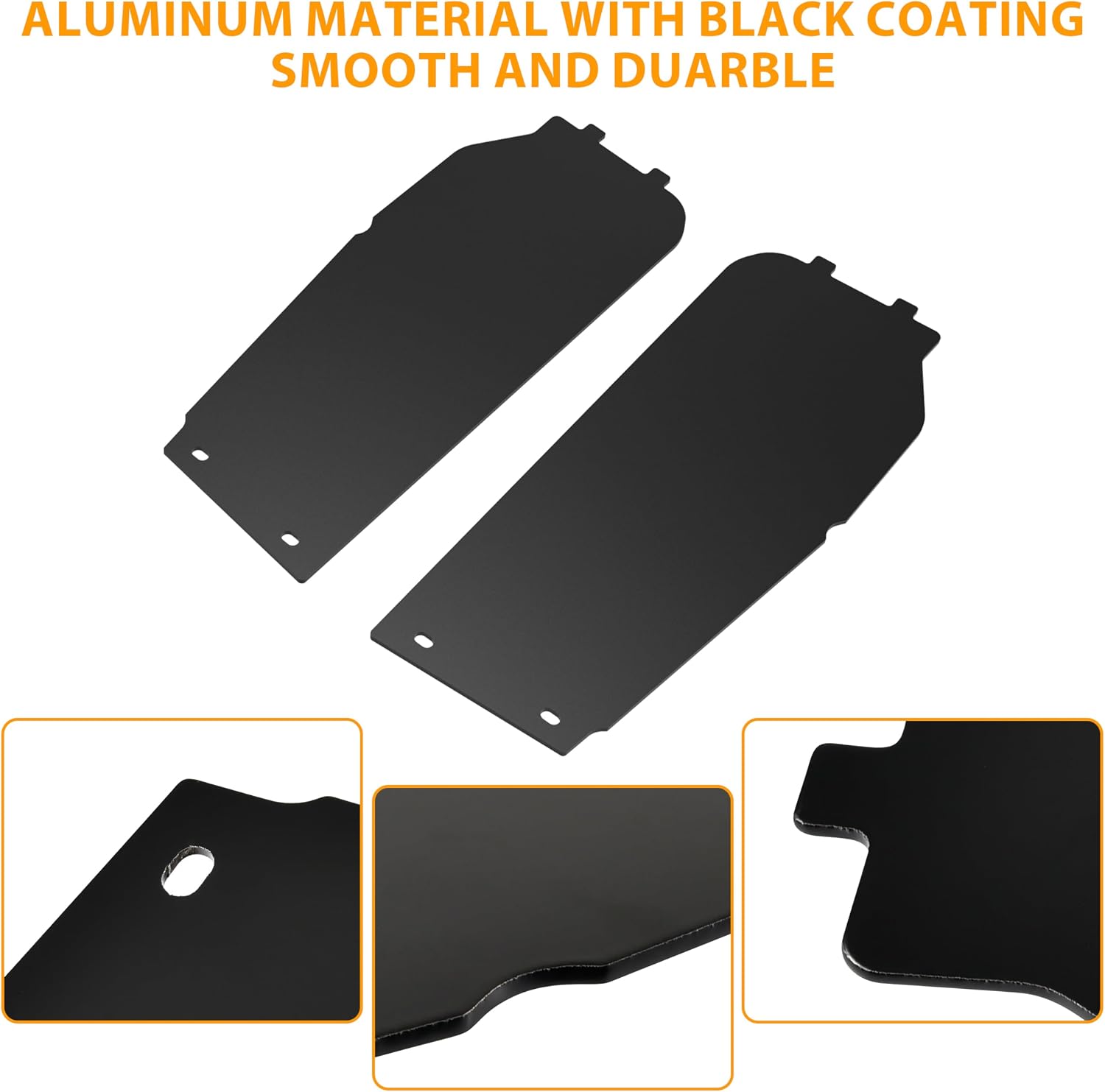 Aluminum Bed Side Doors Panels for Can-Am Maverick R MAX X RS 2024-2025 Accessories, Rear Bed Storage Guards Box Side Door Cover Panels Replace #715009154