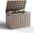45 gallon outdoor storage box, weather resistant &, main product view