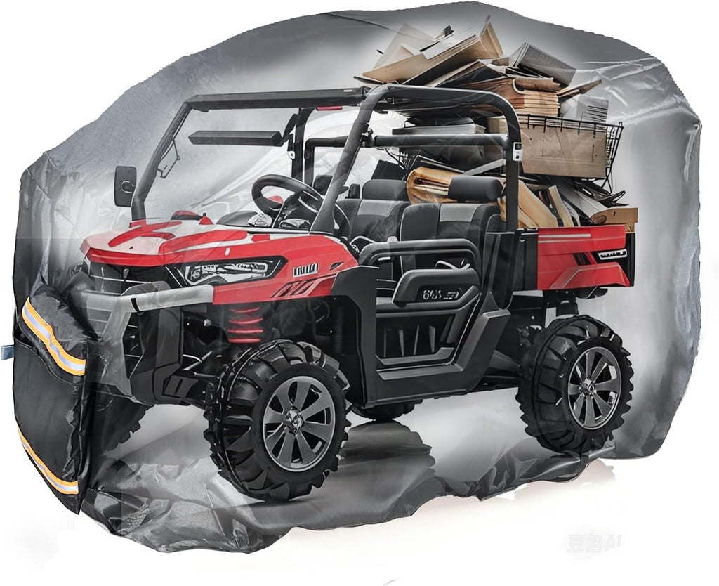 Power Wheels Cover Waterproof all Weather,Kids Ride on Truck Toy Outdoor Storage Electric Car Wagon Cover Tarp Accessories,ATV SUV UTV Tarp,Universal Fit