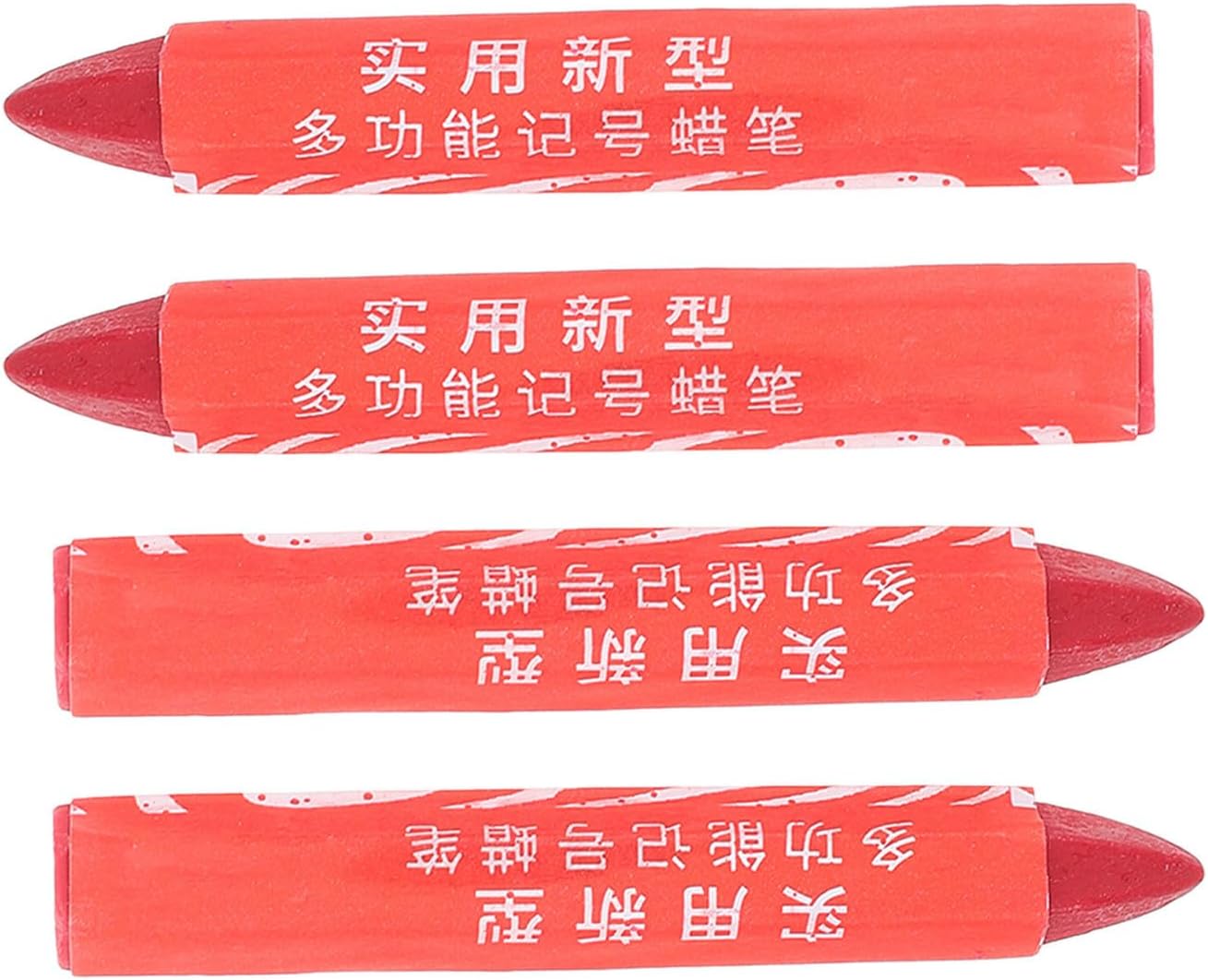 4pcs Waterproof Tire Marking Crayons Oil Resistant Tire Marker Pens for Visibility on Wood and Ceramics for Marking Repair Positions