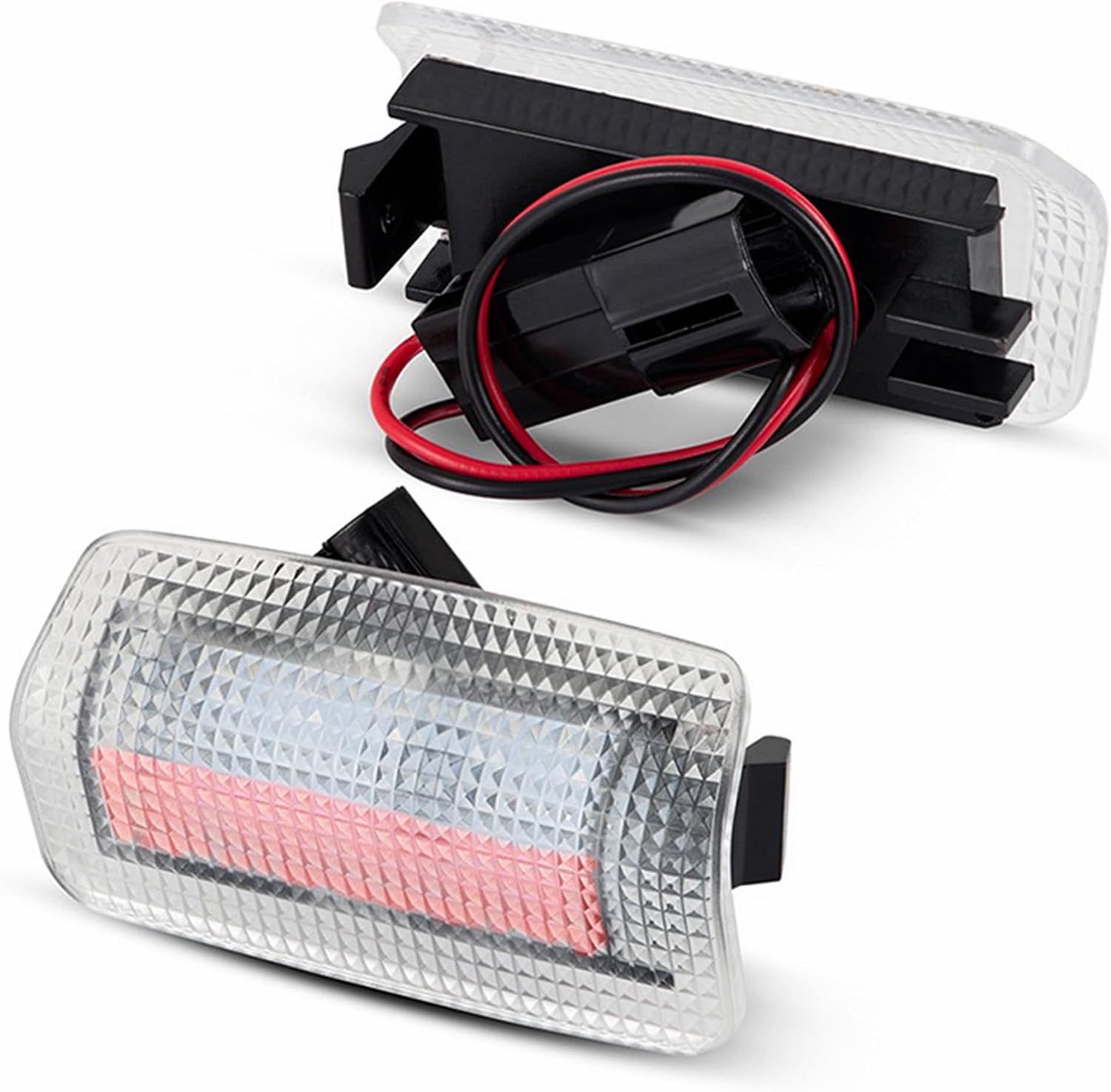 Yankok LED Door Courtesy Lights White Red for TYT Camry Avalon Highlander Sienna Tundra Sequoia Prius 86 Scion FR-S Subie BRZ Lexs IS ES GS GX LX LS RC RX