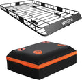 WEIZE 54" x 34" Heavy Duty Roof Rack, Rooftop Cargo Carrier Basket by WEIZE